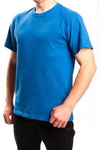 Koszulka męska niebieska
