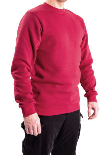 Czerwona bluza męska