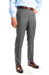 Szare spodnie męskie garniturowe wykonane w pracowni krawieckiej Szczygieł z tradycją od 1974r.