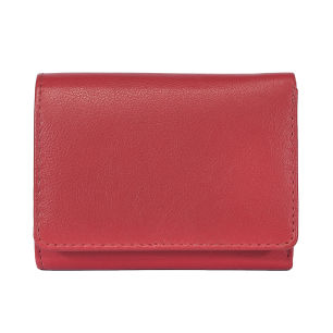 Czerwony portfel damski TOS8909