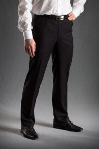 Czarne eleganckie spodnie