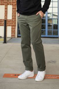 Zielone spodnie męskie