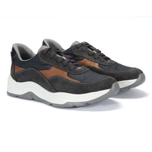 Popielate sneakersy ARLO